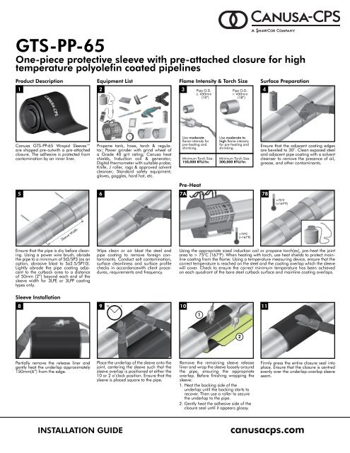 GTS-PP-65 - Canusa-CPS