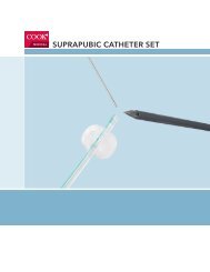 SUPRAPUBIC CATHETER SET - Medial