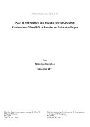 PLAN DE PREVENTION DES RISQUES ... - Acerib.fr