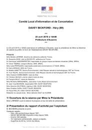 Comité Local d'Information et de Concertation DAVEY ... - Acerib.fr
