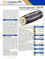 Csc X Casing System Joint Canusa Cps