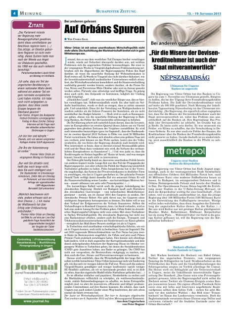 Budapester Zeitung