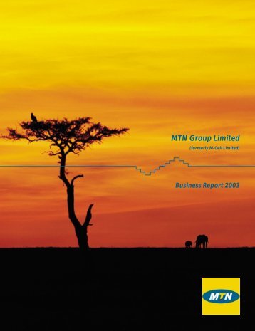 (formely M-Cell Limited) - Business Report 2003 - MTN Group