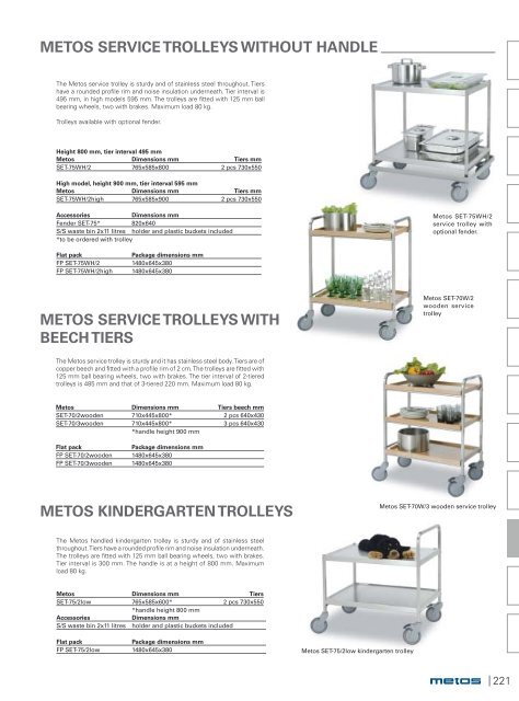 Metos Marine Galley and Laundry Equipment