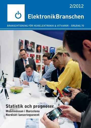 2/2012 Statistik och prognoser - Elektronikbranschen