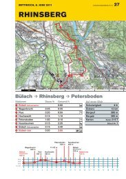RHINSBERG - ZÃƒÂ¼rcher Wanderwege