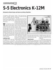 S-5 Electronics K-12M - DIY Audio Projects