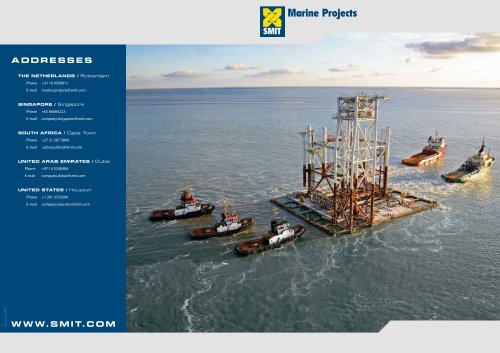 SMIT Marine Projects