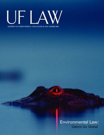 Environmental Law: - Levin College of Law - University of Florida