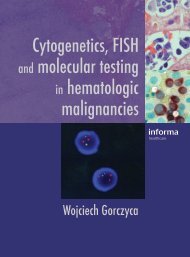 Cytogenetics, FISH and molecular testing in hematologic malignancies