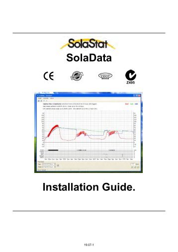 SolaData Installation Guide - alpha heating & solar