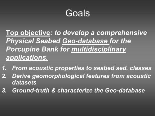 New seabed geological map of the Porcupine Bank & seabed ...