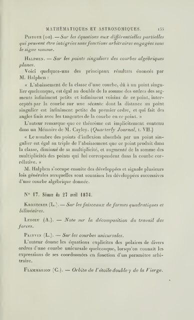 Bulletin des sciences mathématiques