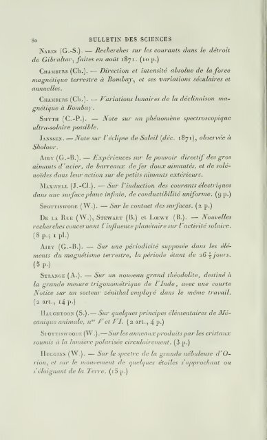 Bulletin des sciences mathématiques