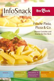 Frische Pasta, Pizza & Co. - Der Beck