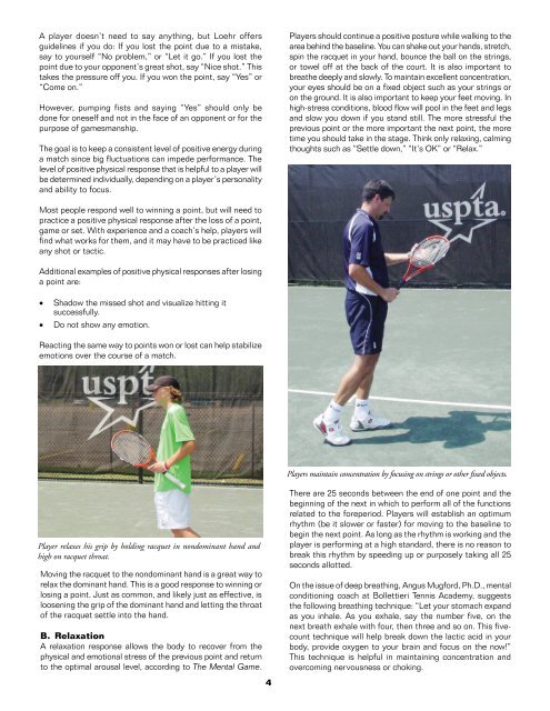 Volume 2, No. 3 - United States Professional Tennis Association
