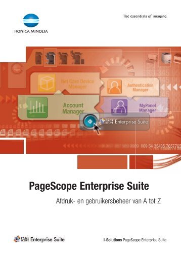 Ontdek de oplossing 'PageScope Enterprise Suite'