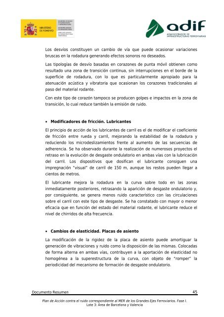 plan de acción contra el ruido . lote 3 - Sistema de Información ...