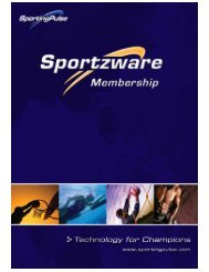 Sportzware Online Membership User Guide - PulseTec Solutions ...