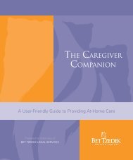 THE CAREGIVER COMPANION - Bet Tzedek