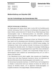 Verhandlungsbericht 09.12 - Gemeinde Wila