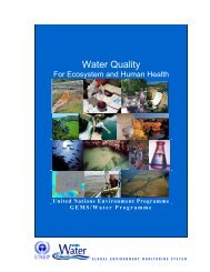 Water Quality for Ecosystem and Human Health