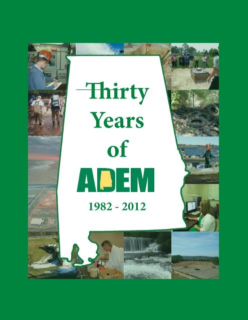 30 Years of ADEM - Alabama Department of Environmental ...