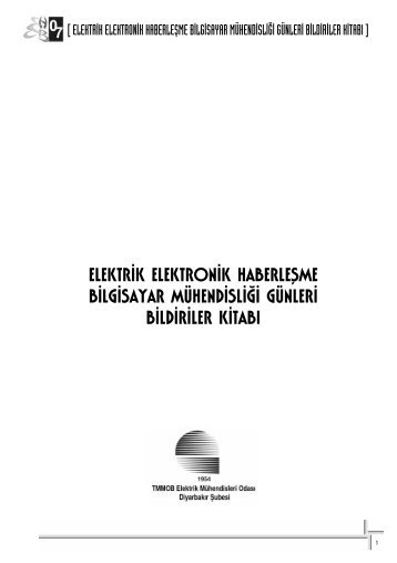 ELEKTR‹K ELEKTRON‹K HABERLEfiME B‹LG‹SAYAR ... - emo