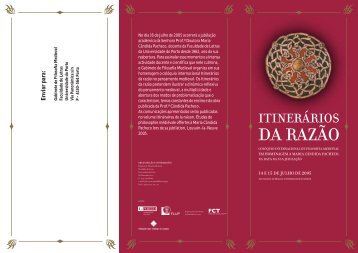 folheto em PDF - Instituto de Filosofia - Universidade do Porto