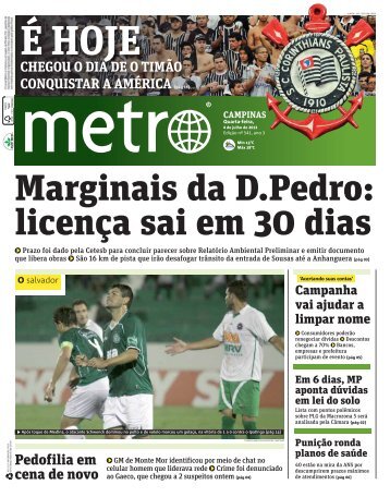 Pedofilia em cena de novo - Metro