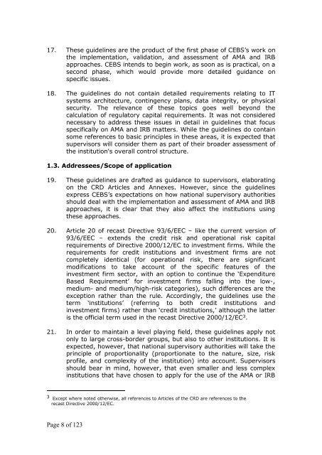 CP10 (Full Document) - European Banking Authority