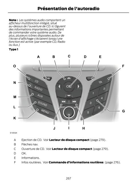 FORD FOCUS Manuel du conducteur - Ford MAROC