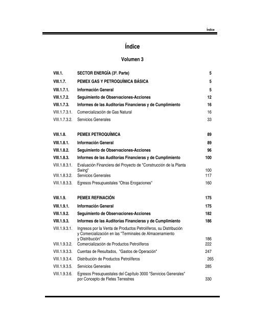 Volumen 3 - Auditoría Superior de la Federación