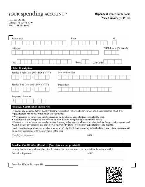 dependent-care-claim-form-yale-university-05102