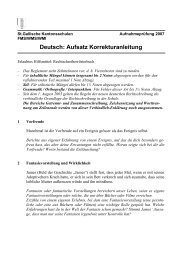 Deutsch: Aufsatz Korrekturanleitung