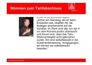 Stimmen zum Tarifabschluss - IG Metall Gaggenau