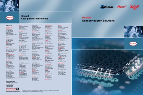 Henkel Semiconductor Solutions