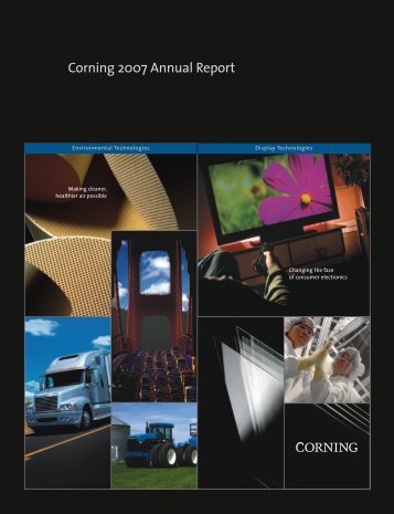 Corning 2007 Annual Report