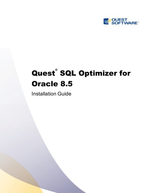 toad sql tuning module not installed