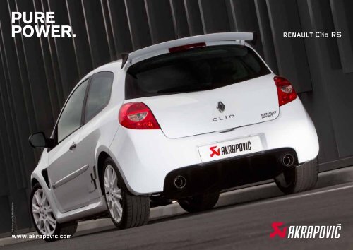 RENAULT Clio RS - SKN Tuning