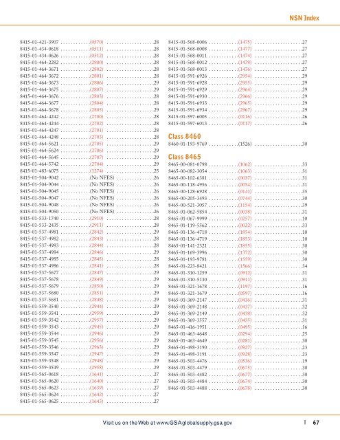 Wildland Fire Equipment 2012 - GSA