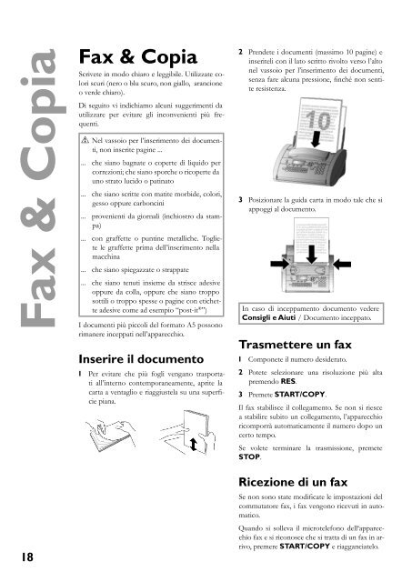 Descrizione dell'apparecchio - Telecom Italia