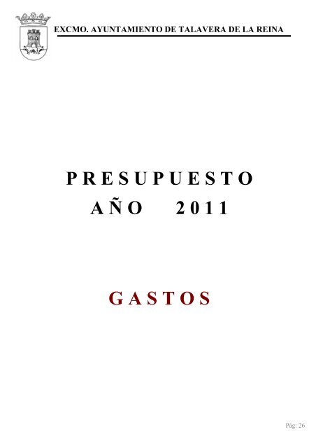 Presupuesto 2011 - ISOTools