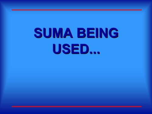 Presentation of SUMA