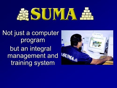 Presentation of SUMA