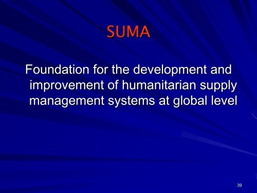 Presentation of SUMA