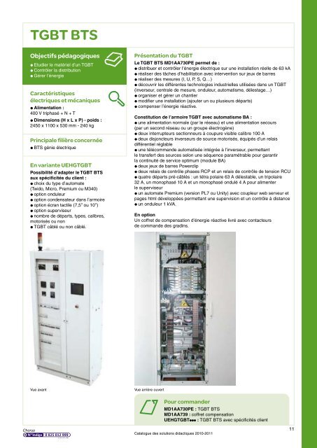 Solutions didactiques - Schneider Electric