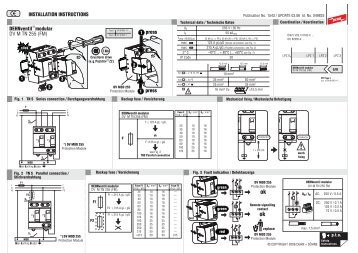 INSTALLATION INSTRUCTIONS DEHNventil modular DV ... - EuroVolt