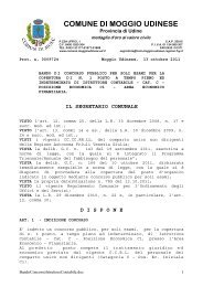 Bando e Modello di domanda - Regione Autonoma Friuli Venezia ...