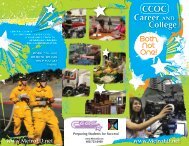 CCOC Career AND College - Metropolitan Education District